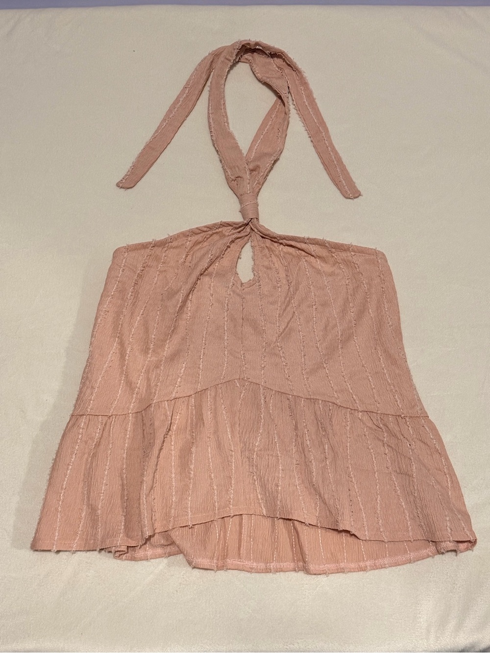 VENUS Blush Pink Halter Tank Top